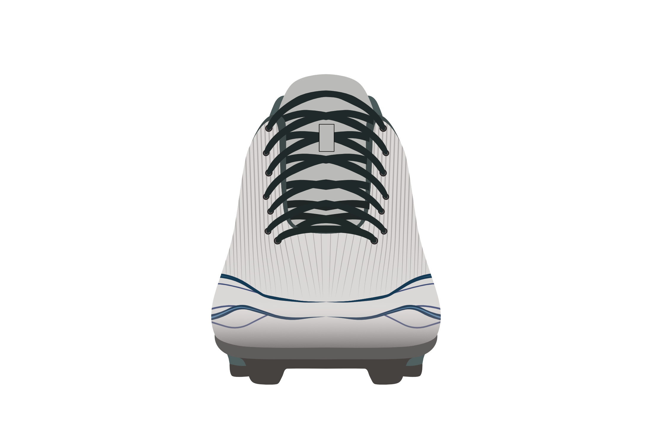 Line Texture on Shoe